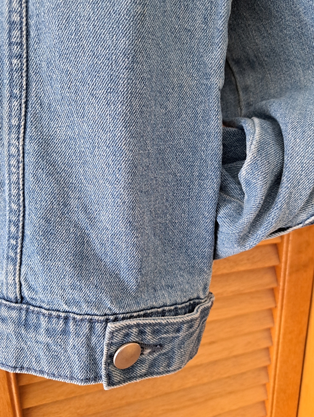 TINSEL TOWN Embroidered Denim Jacket Size M - Picture 6 of 9